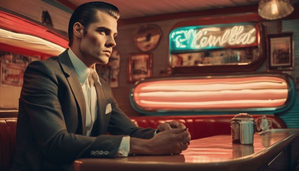 Adoptez le style de cheveux rétro homme pour un look vintage