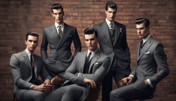 Adoptez un look rétro avec ces coiffures homme stylées