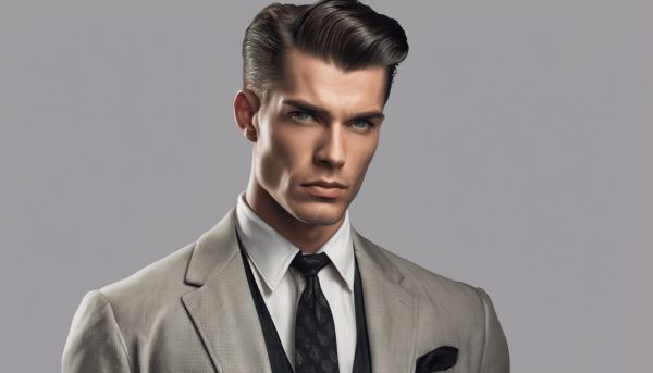 Adoptez une coupe homme vintage chic pour un look intemporel